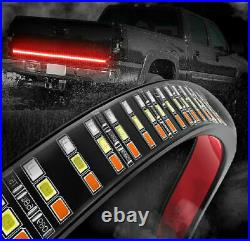 60 Inch Truck Tailgate LED Light Bar Brake Reverse Turn Signal Stop Tail Strip