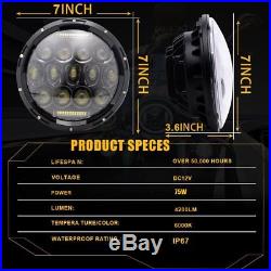 7 Headlight LED Turn Signal For Yamaha V-Star XVS 650 950 1100 Custom Silverado