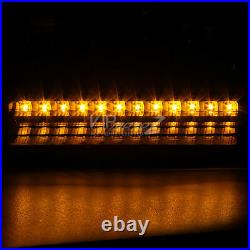 92-93 Chevy Blazer 88-93 C/k Pickup Black Crystal Headlight+Bumper Parking Lamps