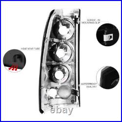 Altezza Style Black Smoke Replacement Tail Light Lamp For 03-06 Chevy Silverado
