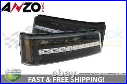 Anzo LED Parking Lights Black for 03-06 Avalanche 03-07 Silverado 1500/2500/3500