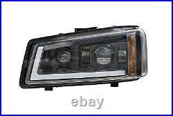 Black LED Headlights DRL Turn Signal For 2003-2006 Chevy Silverado/Avalanche