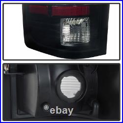 Blk Smoked 2007-2013 Chevy Silverado 1500/07-14 2500 3500 LED Tail Lights Lamps