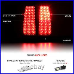 Brake+Signal Black Tail Light Backup High Power LED BackUp Bulb