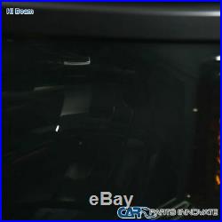 Chevy 14-15 Silverado 1500 Pickup Smoke Lens Headlights Tinted Head Lamps Pair