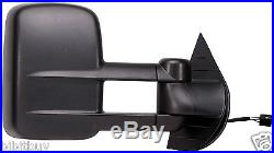 Chevy/ Gmc 2007-2014 Heated Power Turn Signal Towing Mirror Driver / Left Side