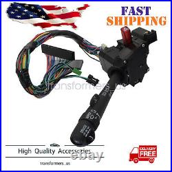 Cruise Control Windshield Wiper Arm Turn Signal Lever Switch For Chevy GMC Truck
