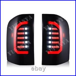 DRL LED Tail Turn Signal Lights For Silverado 07-13 1500 2500HD Rear Brake L+R