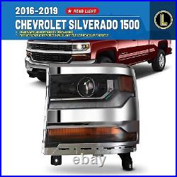 Driver for 2016-2019 Chevy Silverado 1500 HID/Xenon LED DRL LS/LT/WT Headlight