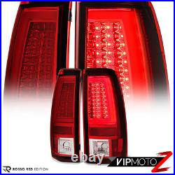 FIBER OPTIC LED Red Tail Light! 99-02 Chevy Silverado! Superior SMD Bulb BackUp
