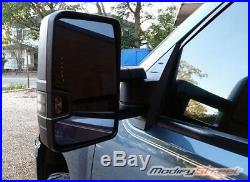 FOR 03-06 SILVERADO POWER/HEATED TOWING SIDE MIRRORS with CLEAR LENS TURN SIGNAL
