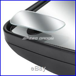 FOR 99-06 GMT800 MANUAL TOW MIRROR WithLED TURN SIGNAL+BLIND SPOT RECTANGLE CONVEX