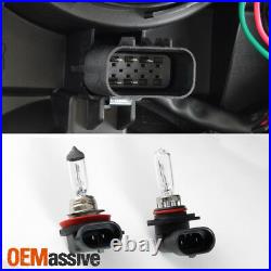 Fit 2014-2015 Chevy Silverado 1500 Passenger Side Black Headlight Replacement