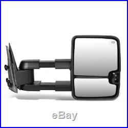 Fit 99-02 Silverado Sierra Powered+Heated+LED Turn Signal Towing Mirror Right
