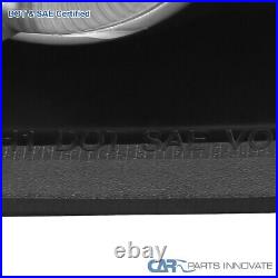 Fits 07-14 Silverado 1500 2500HD 3500HD Pickup Black Halo Projector Headlights