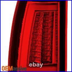 Fits 2003-2006 Chevy Silverado GMC Sierra 1500 2500HD 3500 Red LED Tail Lights