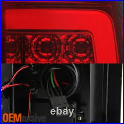 Fits 2007-14 Chervy Silverado + 2007-14 GMC Sierra Red Clear LED DRL Tail Lights