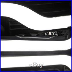 Fits 2007-2013 Chevy Silverado Dual DRL LED Tube Black Projector Headlights
