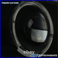 Fits 99-02 Silverado 00-06 Tahoe Suburban Halo Projector Headlights+Bumper Lamps