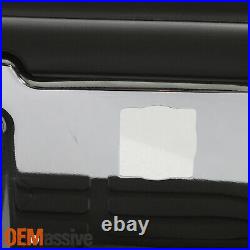 For 01-06 Chevy Silverado / GMC Sierra 2500HD 3500 OE Chrome Rear Bumper Set