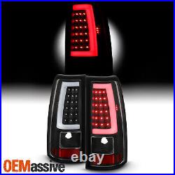 For 03-06 Chevy Silverado 1500/2500/3500/1500HD/2500HD C-Tube Black Tail Light