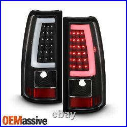 For 03-06 Chevy Silverado 1500/2500/3500/1500HD/2500HD C-Tube Black Tail Light