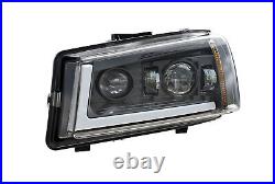 For 03-06 Chevy Silverado 2500 LED Headlights WithDRL Turn Signal Side Marker Lamp