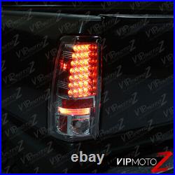 For 03-06 Chevy Silverado EURO CHROME LED Rear Tail Light PLUG&PLAY ERROR FREE