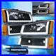 For_03_07_Chevy_Silverado_LED_DRL_Black_Housing_Clear_Amber_Reflectors_Headlight_01_nxcy