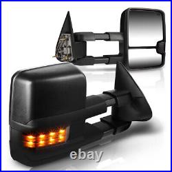 For 03-07 Silverado/Sierra Powered+Heated Towing Side Mirror withAmber Turn Signal
