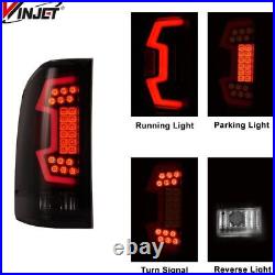 For 07-13 Chevy Silverado 1500 2500 3500 Tail Lights Sequential LED Turn Signal