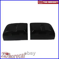 For 07-13 Chevy Silverado 1500 2500 HD 3500HD Black Full LED Tail Lights Lamps