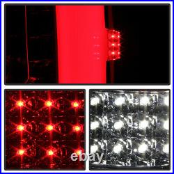 For 07-13 Chevy Silverado OLED Tube Red Full LED Sequential Tail Signal Light