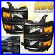 For_14_15_Chevy_Silverado_1500_Head_Lights_Assembly_Pair_Black_Amber_Reflector_01_fwly