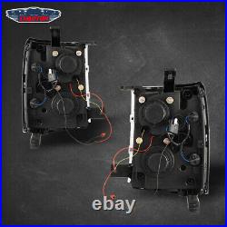 For 14-15 Chevy Silverado 1500 LED Headlights Sequential Turn Signal DRL Pair