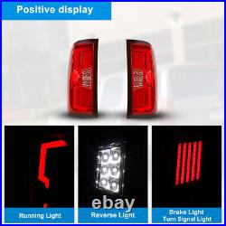 For 14-18 Chevy Silverado 1500 2500 3500 LED Tail Lights Sequential Turn Signals