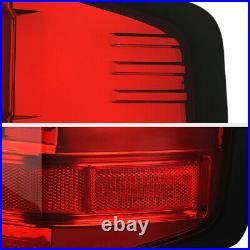 For 14-18 Silverado Cheyenne Ecotec Vortec Duramax Red LED Neon Tube Tail Light