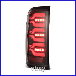 For 15-18 Chevrolet Silverado Alpha Black LED Tail Light Lamp AlphaRex LUXX