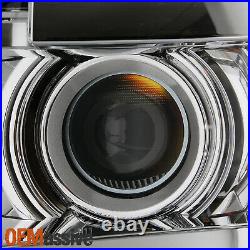 For 15-19 Chevy Silverado 2500HD 3500HD Chrome OE Style Projector Headlights