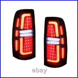 For 1999-2002 Chevy Silverado 1500 2500 3500 LED Brake Tail Lights Turn Signals
