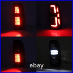 For 1999-2002 Chevy Silverado 1500 2500 3500 LED Brake Tail Lights Turn Signals