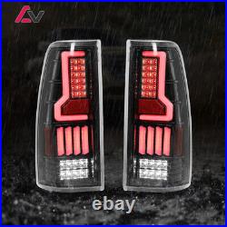 For 1999-2006 Chevy Silverado Tail Lights Pair LED Rear Brake Turn Signal Lamps
