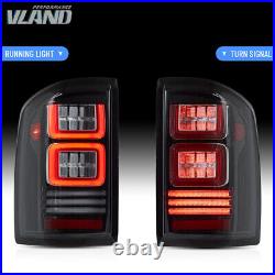 For 2007-13 Chevy Silverado 1500 2500 3500 LED Tail Lights Clear Lens New Design