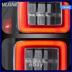 For 2007-13 Chevy Silverado 1500 2500 3500 LED Tail Lights Clear Lens New Design