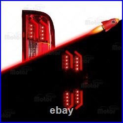 For 2014-2018 Chevy Silverado 1500 2500HD 3500HD Red Lens Tail Lights Brake Lamp