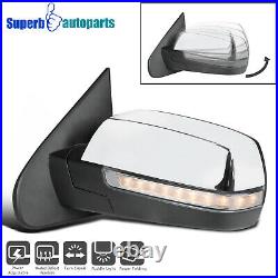 For 2014-2018 Silverado Sierra Left Side Mirror with Power Heated LED Turn Signal