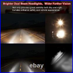 For 2015-2019 Chevy Silverado 2500HD 3500HD Chrome Projector Headlights Headlamp