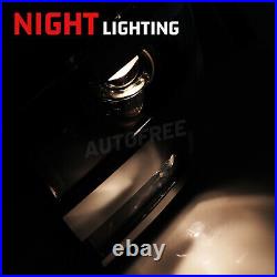 For 2015-2019 Chevy Silverado 2500HD 3500HD Headlights Projectors Black Clear