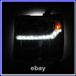 For 2016 2017 2018 Chevy Chevrolet Silverado 1500 Left LH Headlight Xenon HID