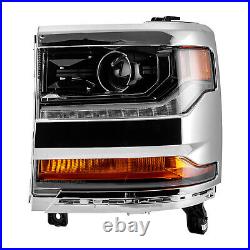 For 2016 2017 2018 Chevy Chevrolet Silverado 1500 Left LH Headlight Xenon HID